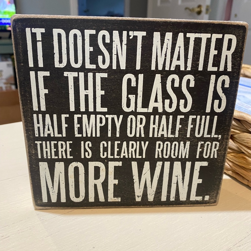 Wooden Sign